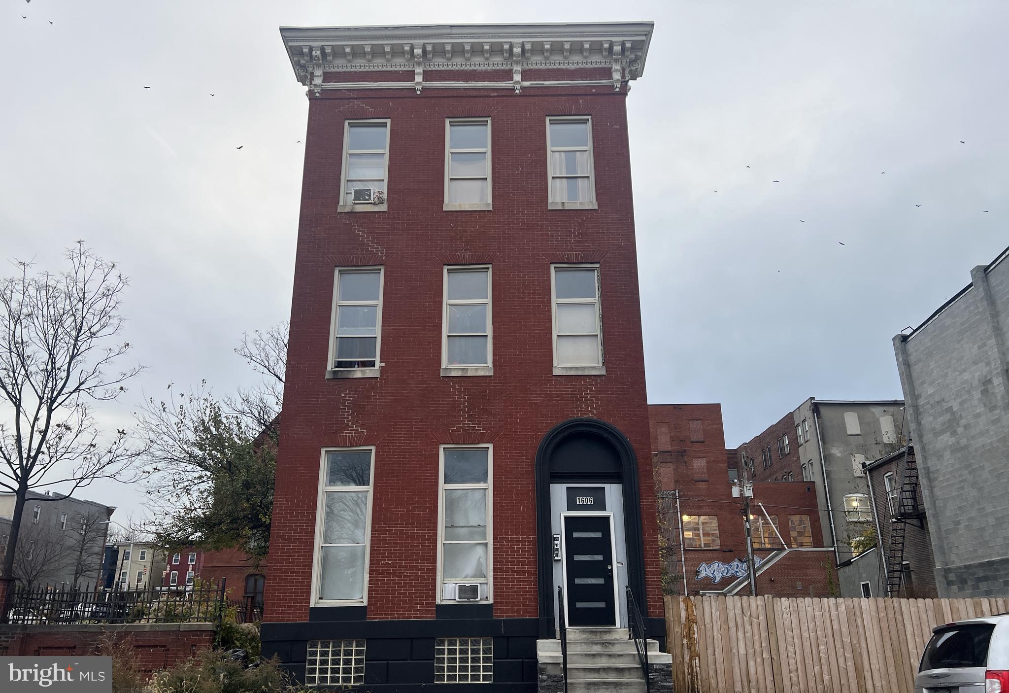 1606 McCulloh Street Baltimore, MD 21217 - Photo 2 of 10 Exterior red brick building with
secured entry.