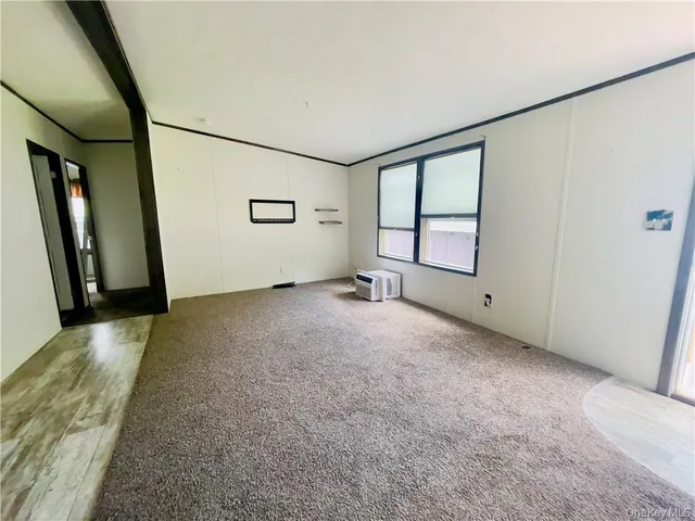 a view of a room with window