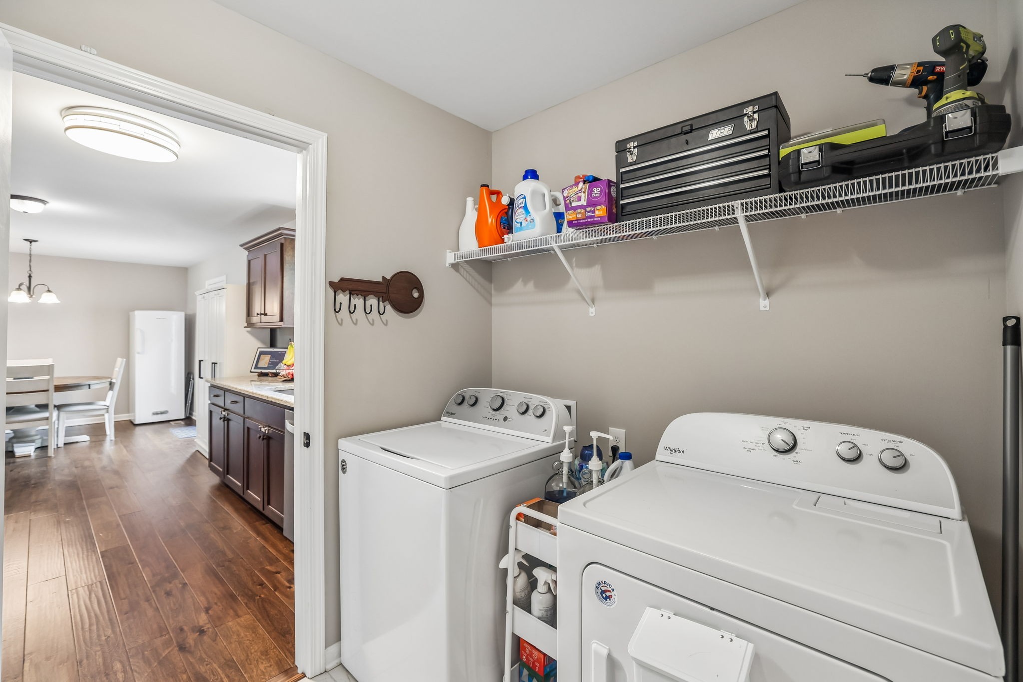 1546 South Spring Street Manchester, TN 37355 - Photo 26 of 53 a utility room with dryer and washer