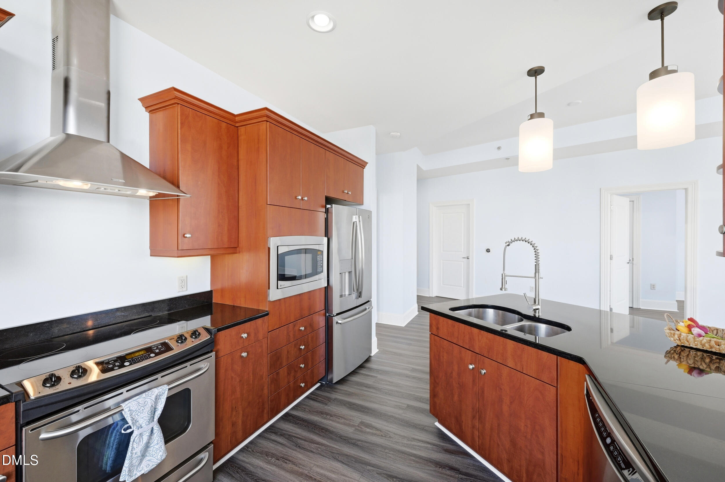 400 West North Street, Unit 810 Raleigh, NC 27603 - Photo 12 of 39 Electric Range with hood