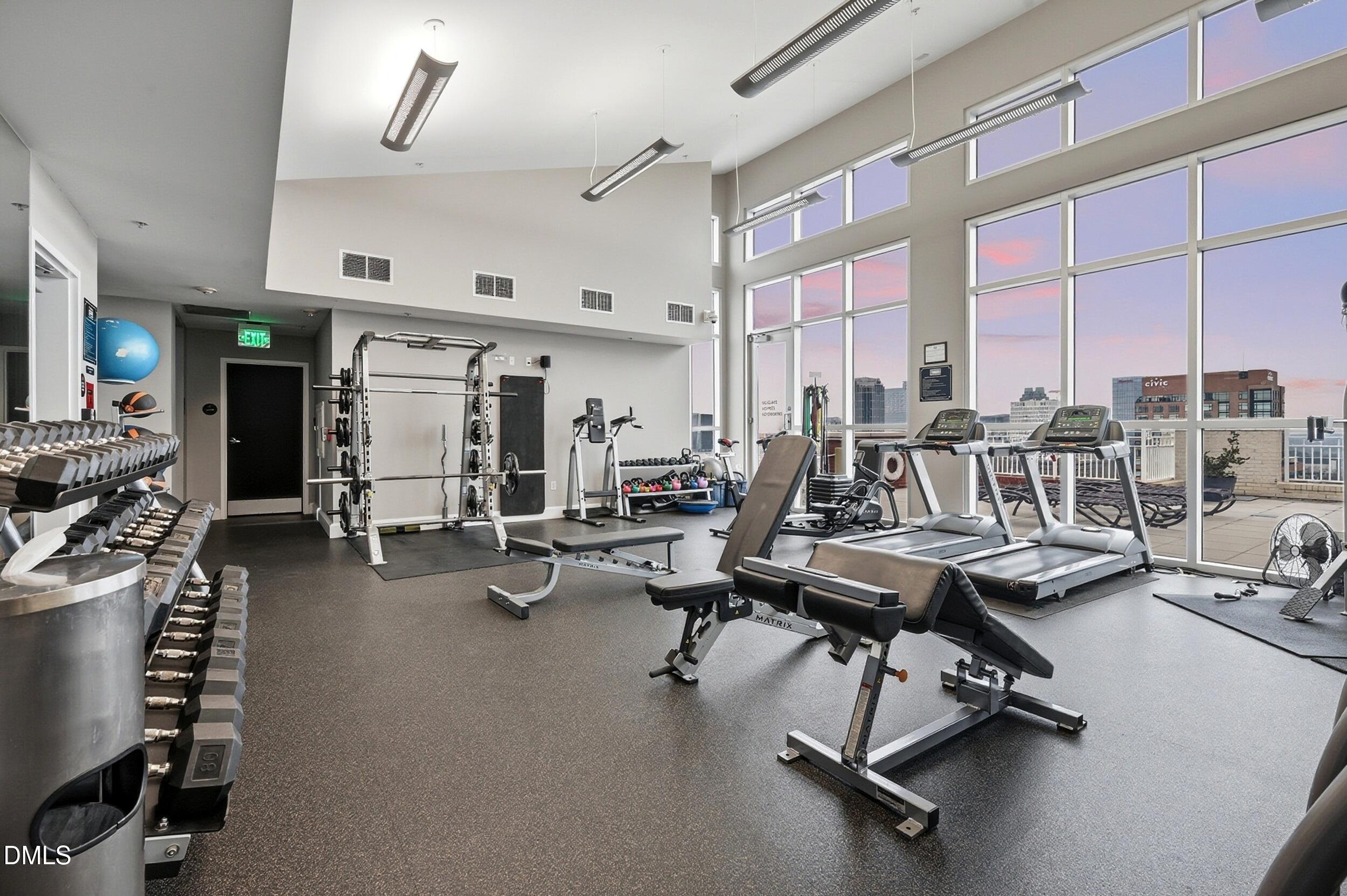 400 West North Street, Unit 810 Raleigh, NC 27603 - Photo 36 of 39 Fitness Center
