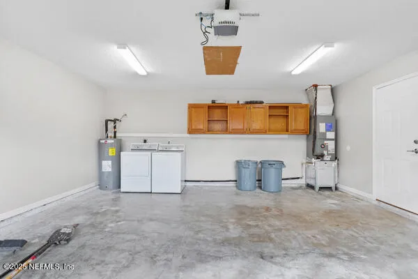 a room with storage and utility