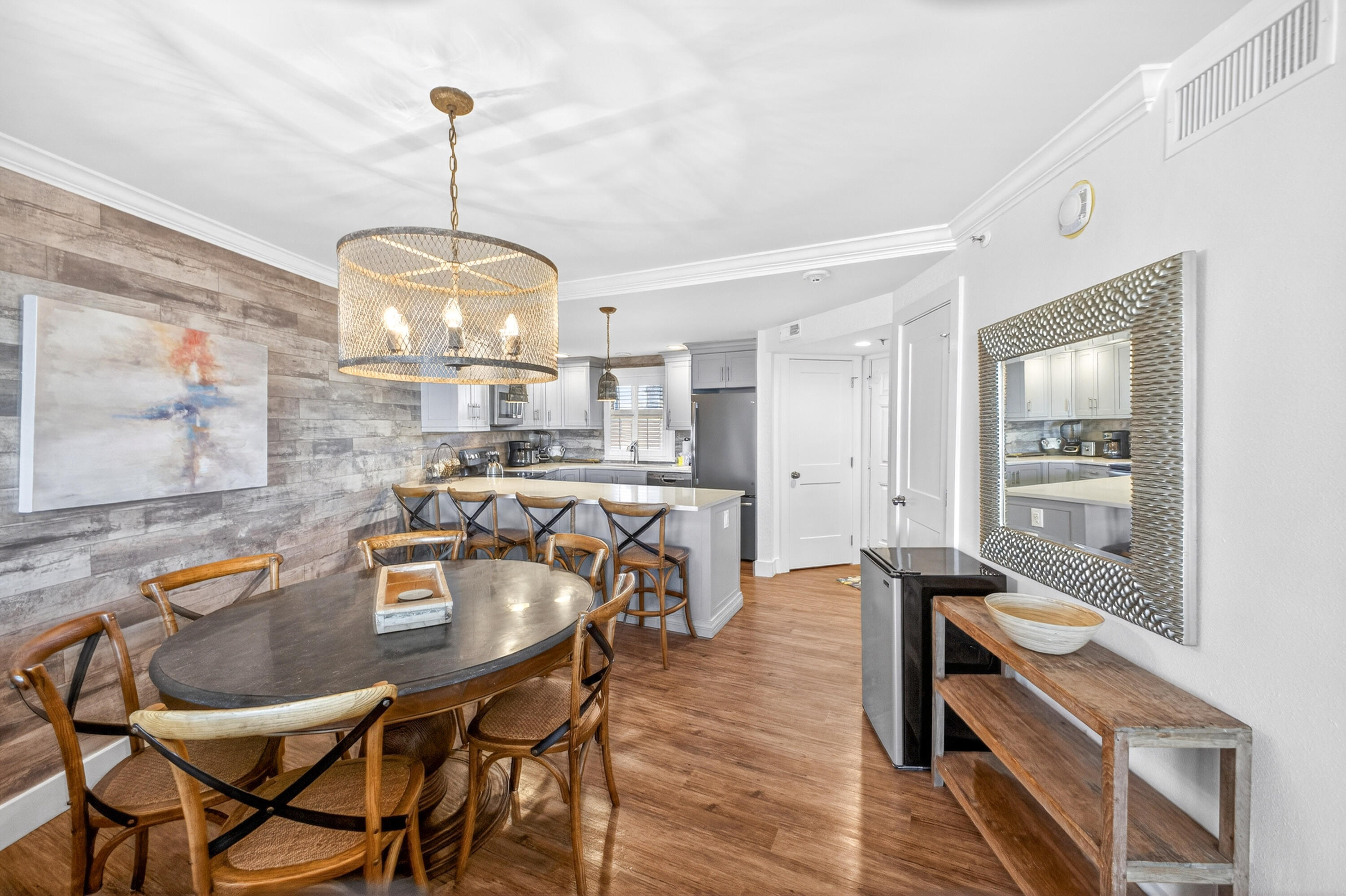 4024 Beachside 1, Unit 4024 Miramar Beach, FL 32550 - Photo 11 of 56 a dining room with furniture and window