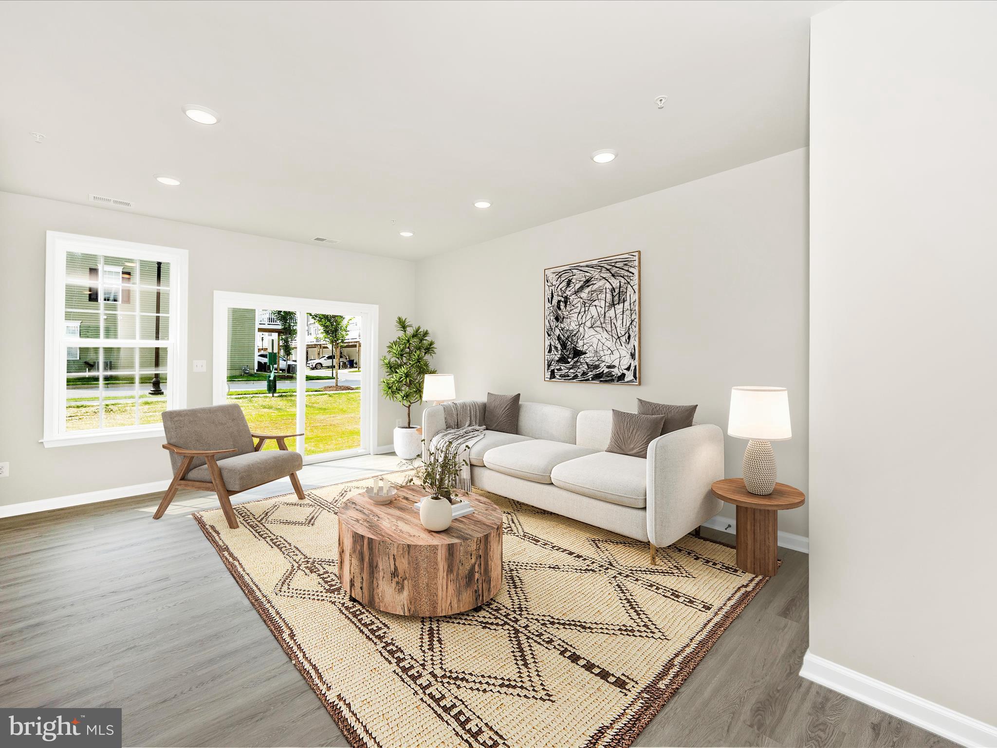 110 Spring Bank Way Frederick, MD 21701 - Photo 4 of 35 Lower Level Rec Room Virtually Staged