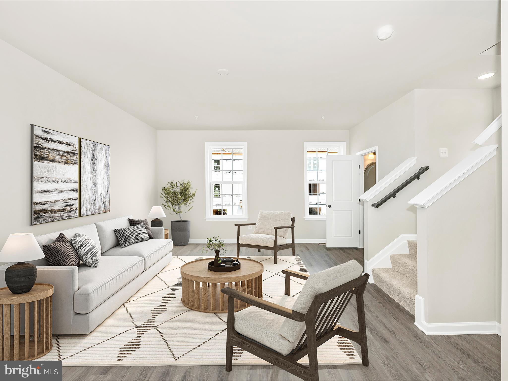 110 Spring Bank Way Frederick, MD 21701 - Photo 9 of 35 Living Room Virtually Staged