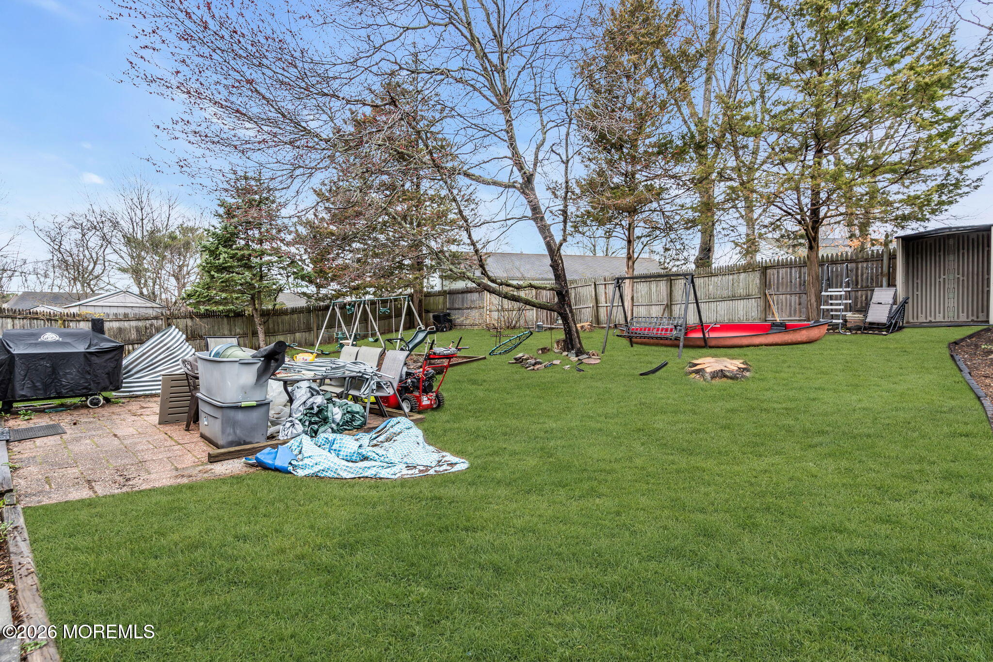 4 Mast Drive Barnegat, NJ 08005 - Photo 14 of 15 a view of a fire pit in a backyard