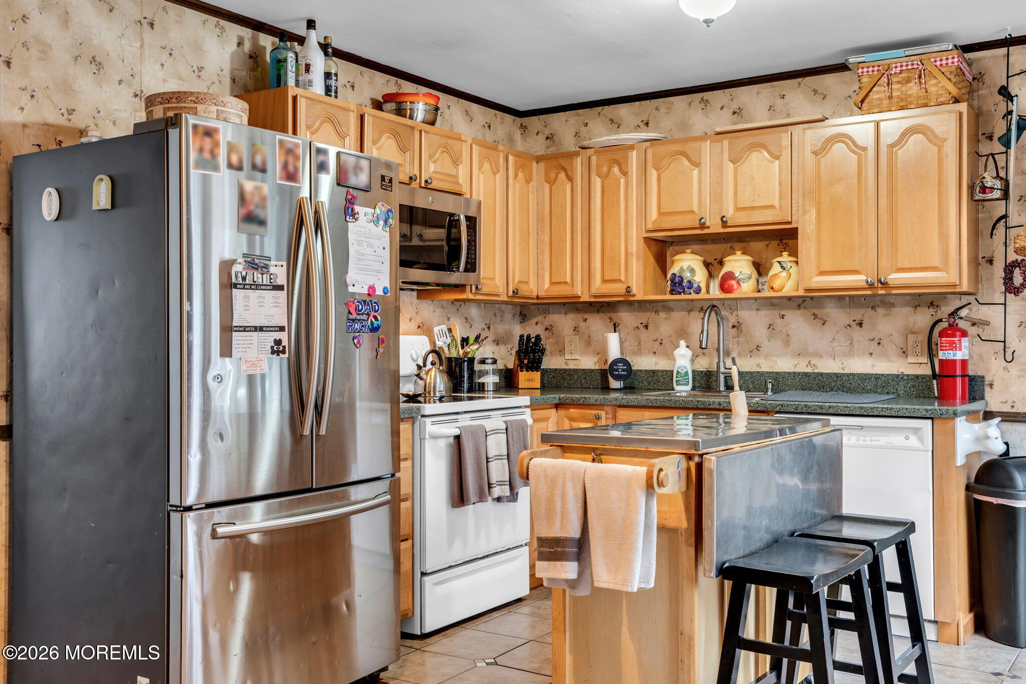 4 Mast Drive Barnegat, NJ 08005 - Photo 8 of 15 a kitchen with stainless steel appliances granite countertop a refrigerator and a stove top oven