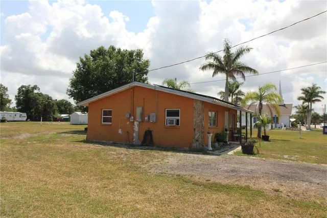 a house with a outdoor space