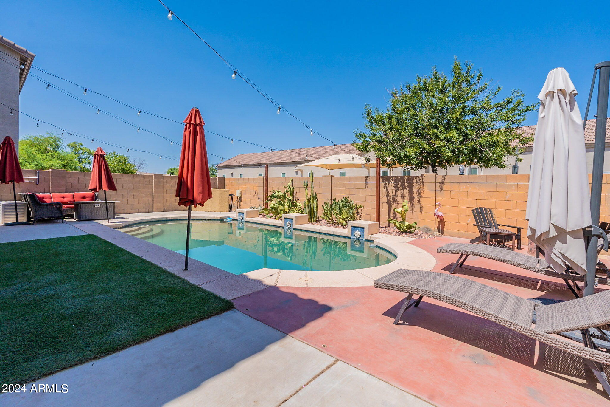 14760 West Riviera Drive Surprise, AZ 85379 - Photo 28 of 30 a view of a backyard with a patio
