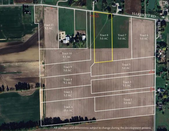 $485,000 | 0 Harriott Road, Unit TRACT 8, Marysville, OH 43040