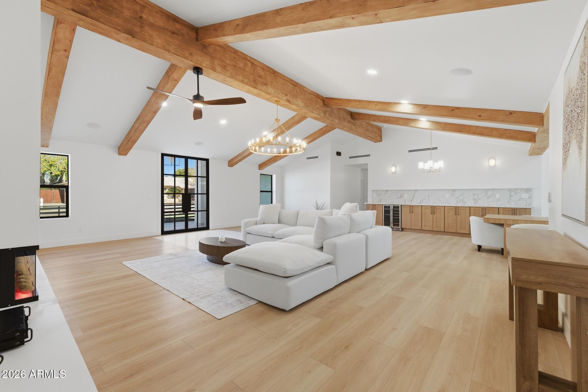 333 West Seldon Lane Phoenix, AZ 85021 - Photo 9 of 73 a living room with furniture and a flat screen tv