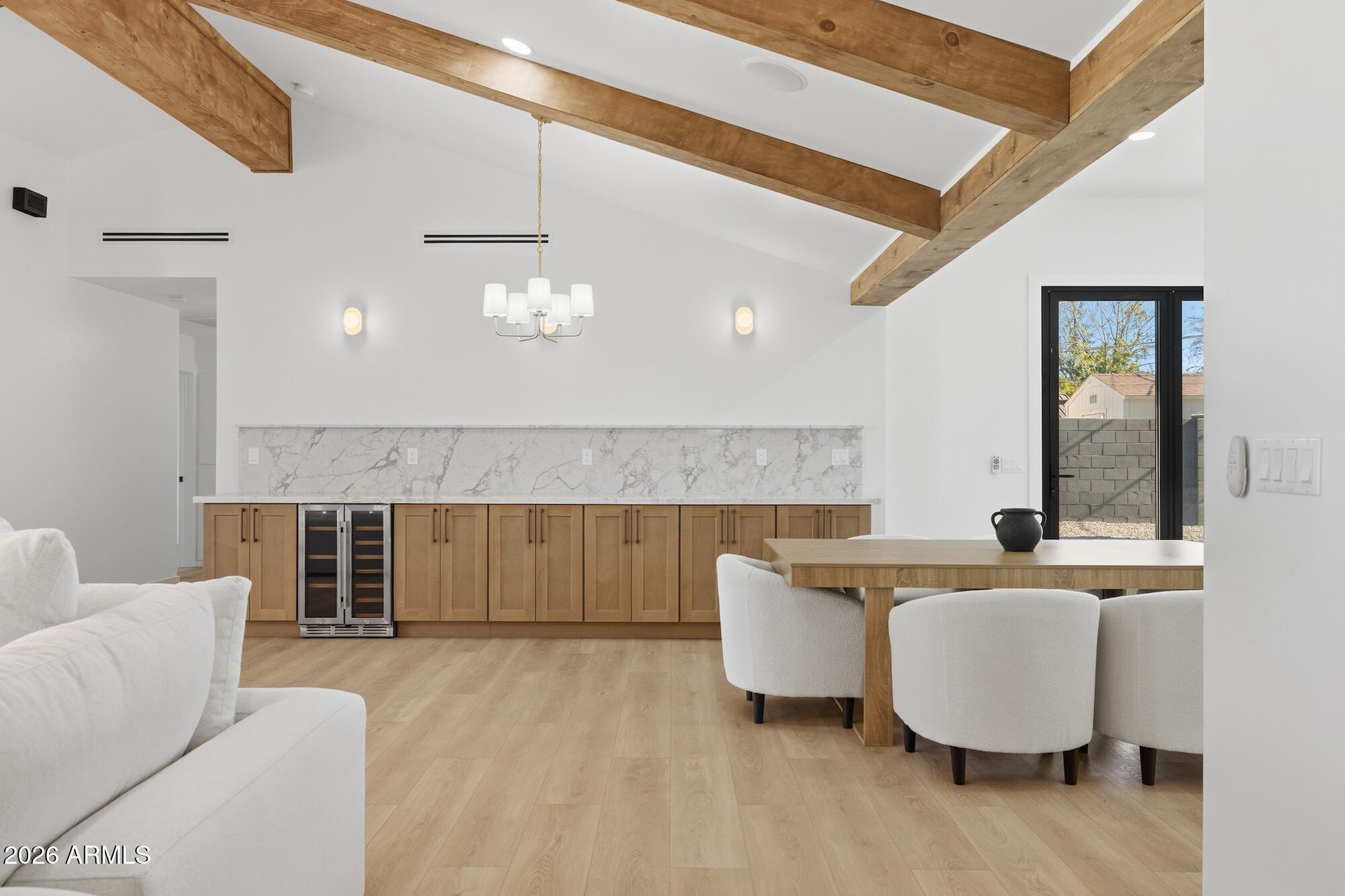 333 West Seldon Lane Phoenix, AZ 85021 - Photo 10 of 73 a living room with furniture and a fireplace