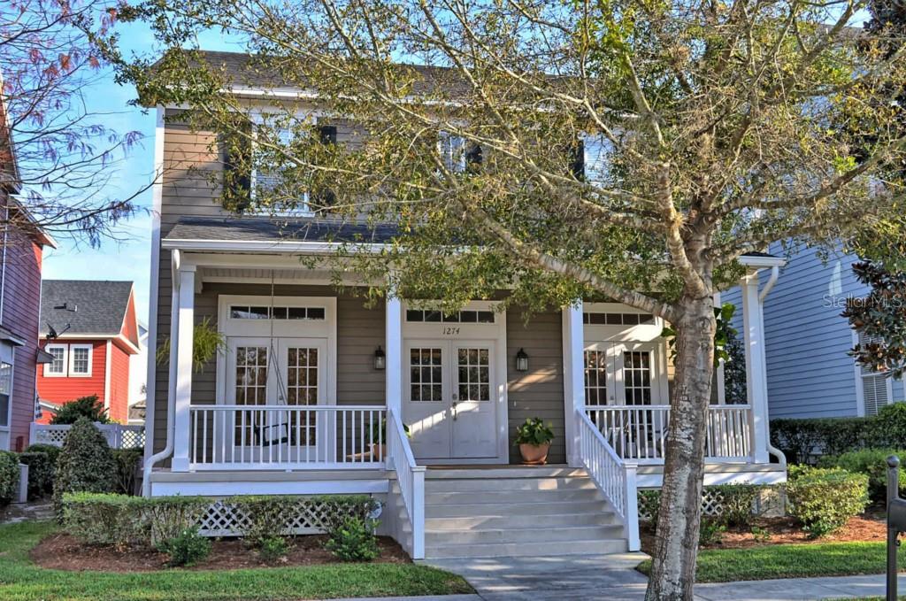 front view of a house