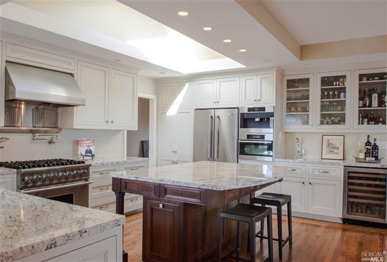 144 Riviera Drive San Rafael, CA 94901 - Photo 1 of 1 Remodeled kitchen with high end finishes and appliances.