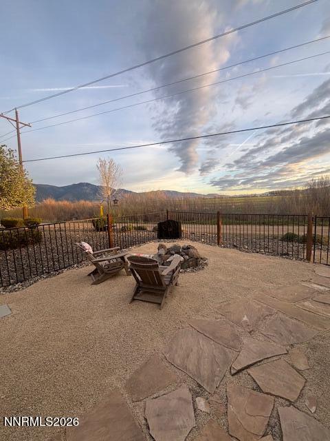 1147 White Oak Loop Minden, NV 89423 - Photo 20 of 23 a view of a terrace with sky view