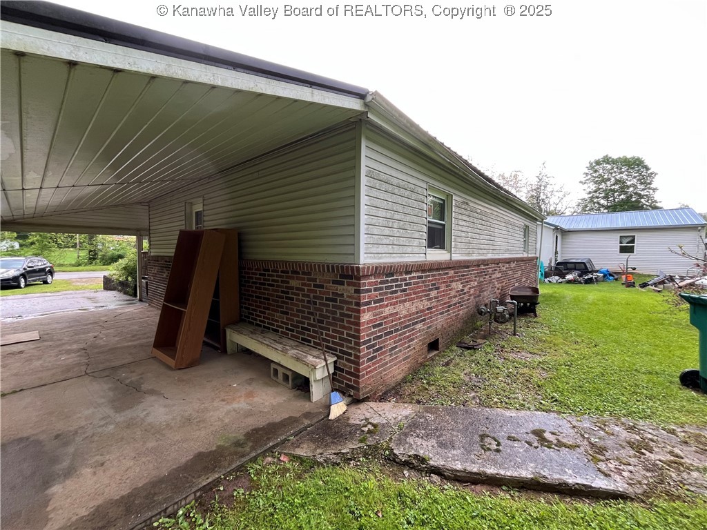 153 Homer Smith Road Ripley, WV 25271 - Photo 15 of 19 Carport/Backyard-153 Homer Smith Rd. Ripley, WV 25271