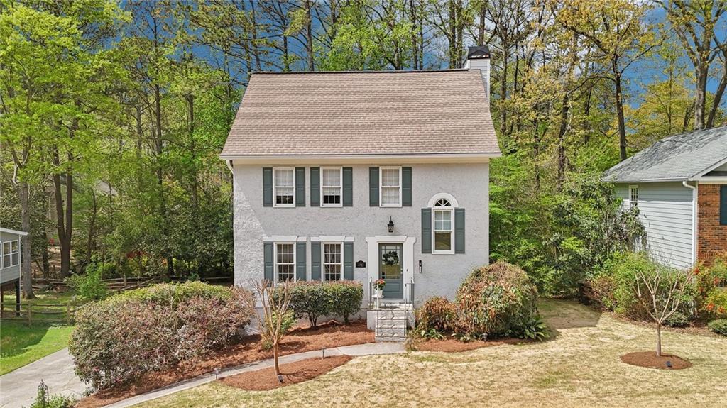 4783 Deer Chase Powder Springs, GA 30127 - Photo 1 of 1 front view of a house with a yard
