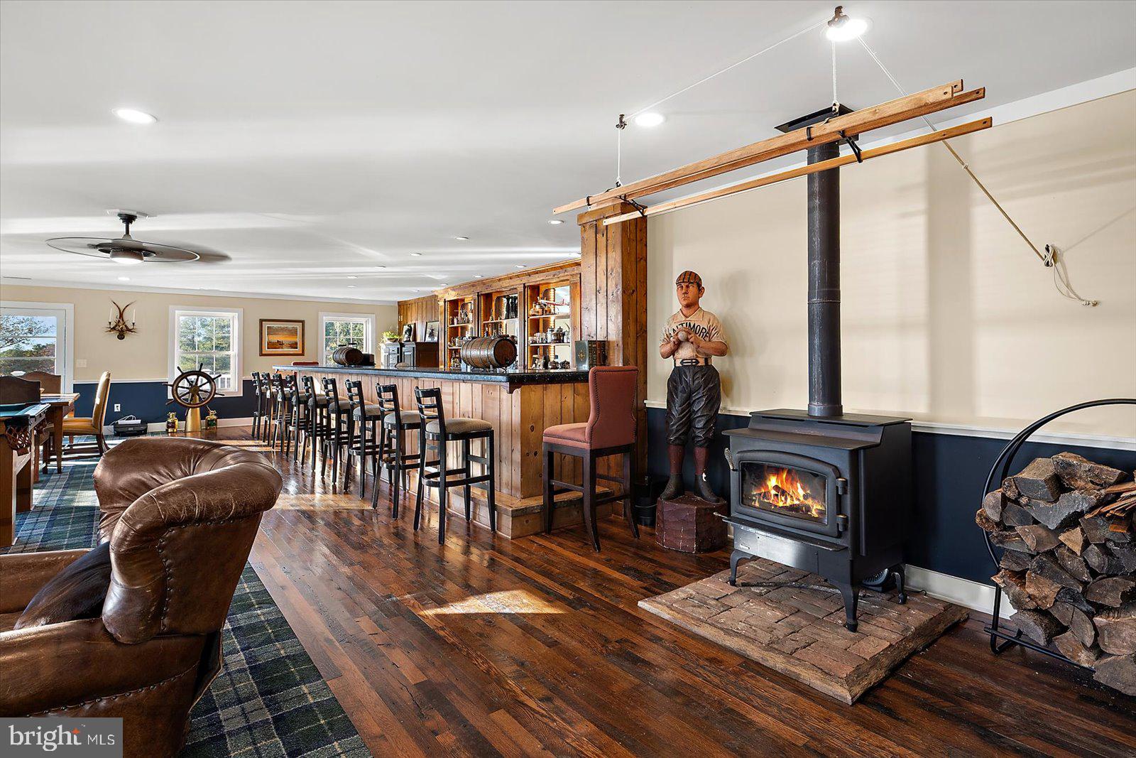 964 Taylors Island Road Madison, MD 21648 - Photo 58 of 106 Stable 2nd floor - Full Bar