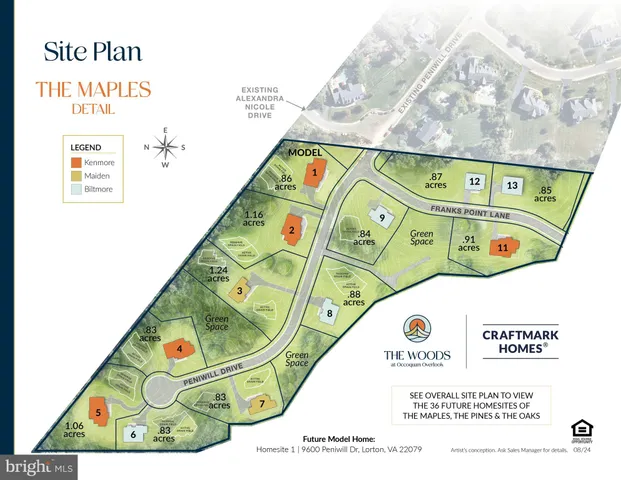 $1,849,900 | 9205 Franks Point Lane, Lorton, VA 22079