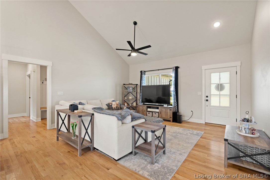 6019 Rising Fawn Court Georgetown, IN 47122 - Photo 5 of 50 Living room with tall ceilings!