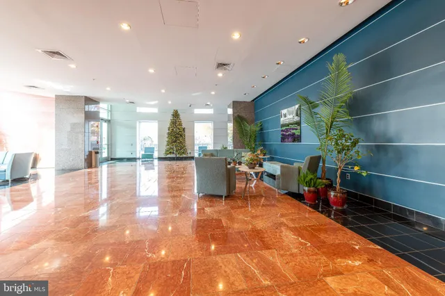 a view of balcony with city