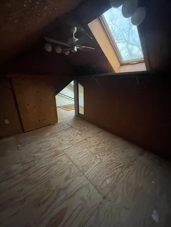 a view of wooden floor