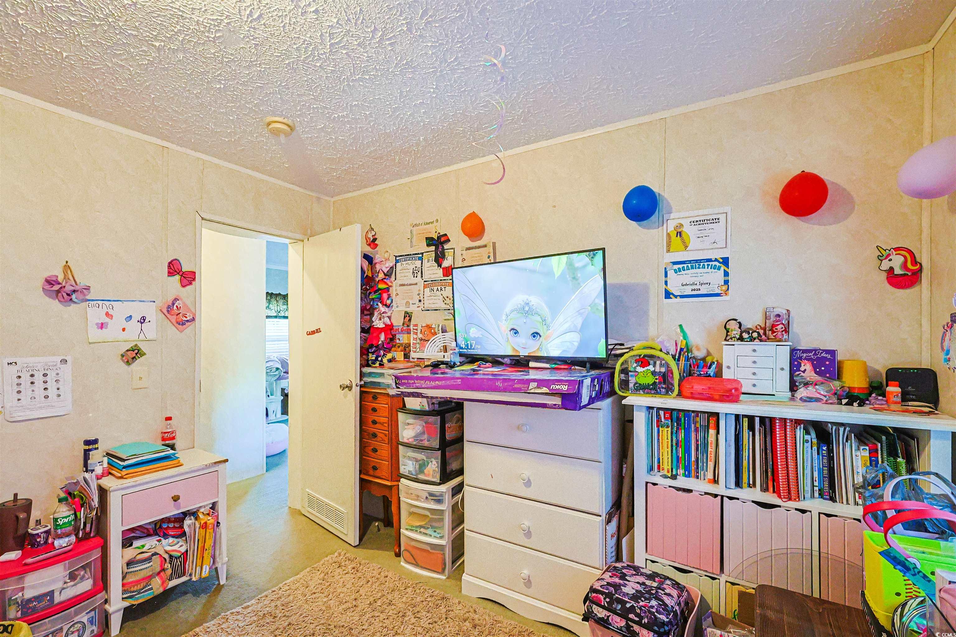 2128 Harvey Road Loris, SC 29569 - Photo 20 of 31 Game room with a textured ceiling