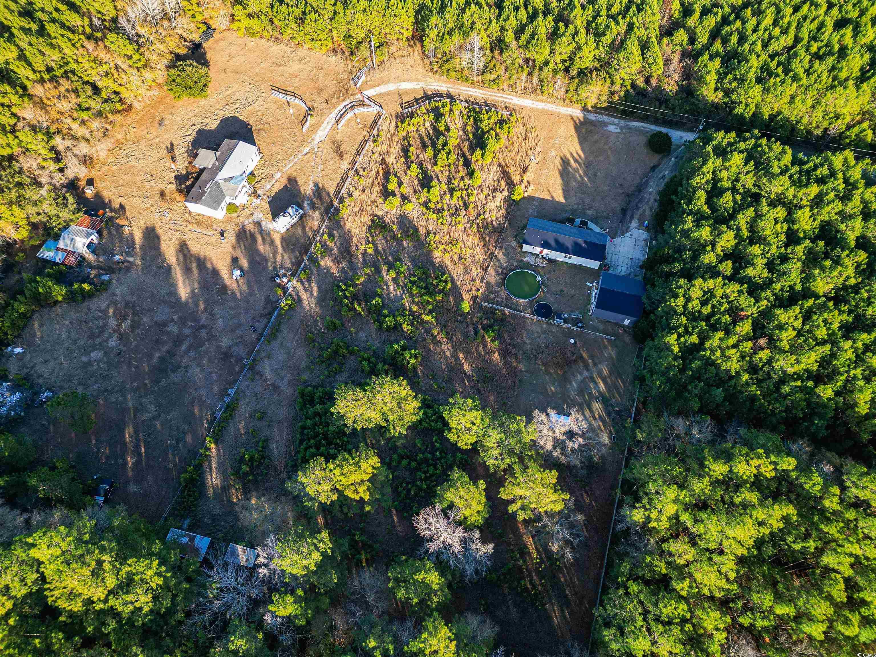 2128 Harvey Road Loris, SC 29569 - Photo 31 of 31 Aerial view