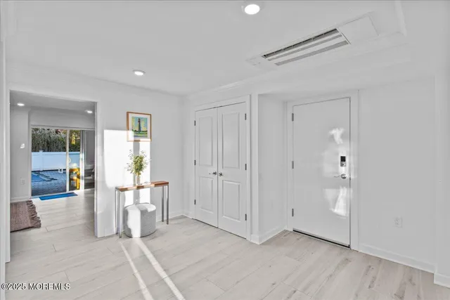 a view of a house with a sink and stairs