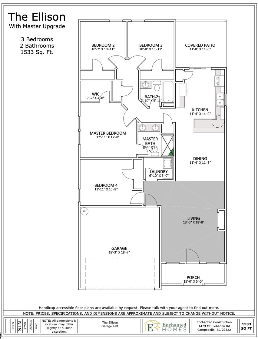 1189 Cleve Gosnell Lane Wellford, SC 29385 - Photo 3 of 4 Gallery Image 3