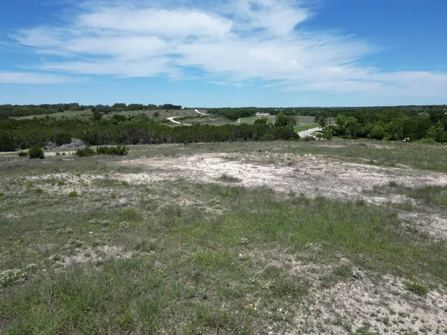 a view of a lake with houses