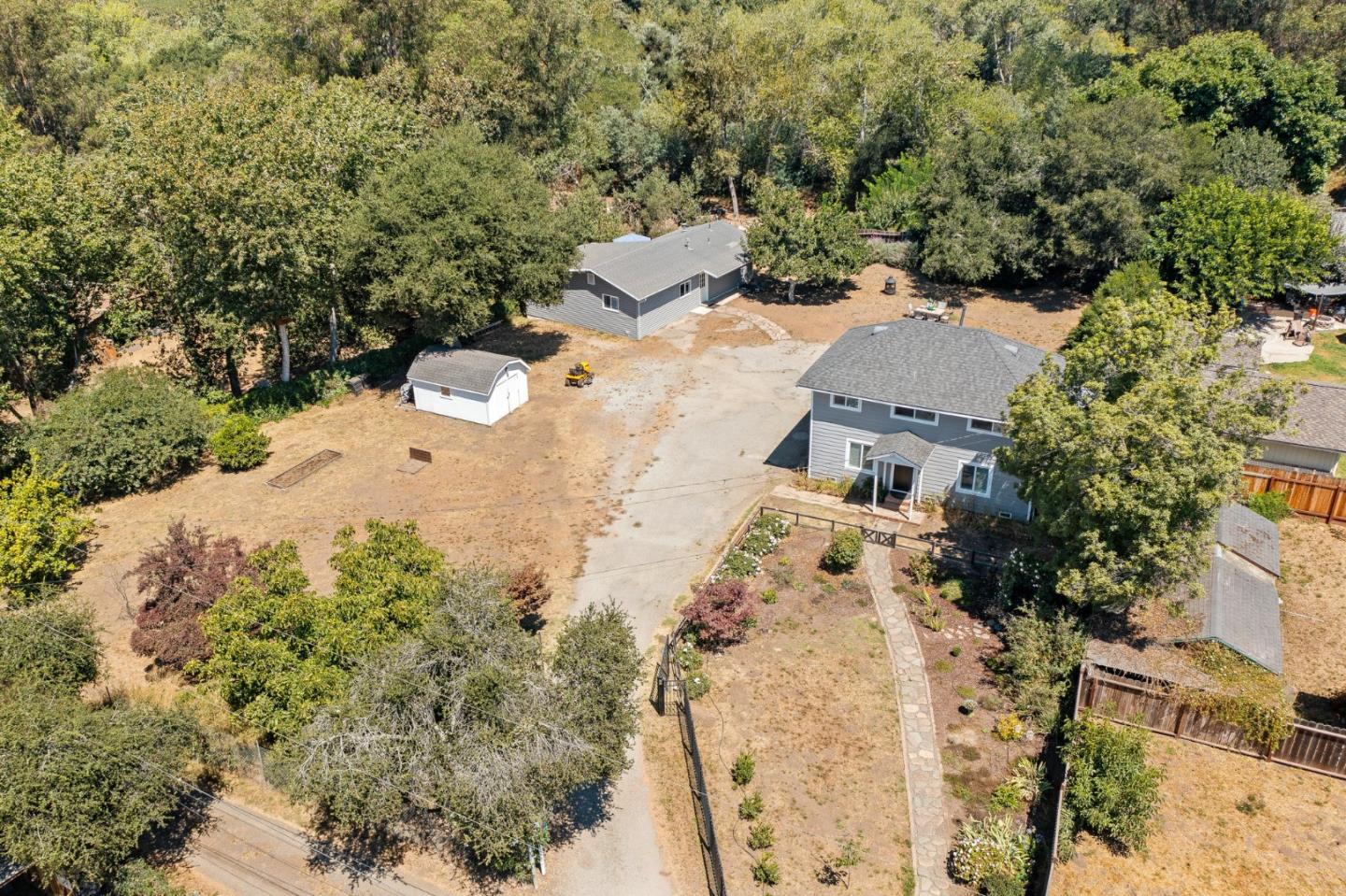 129 Browns Valley Road, Unit A Watsonville, CA 95076 - Photo 44 of 45 an aerial view of residential house with outdoor space