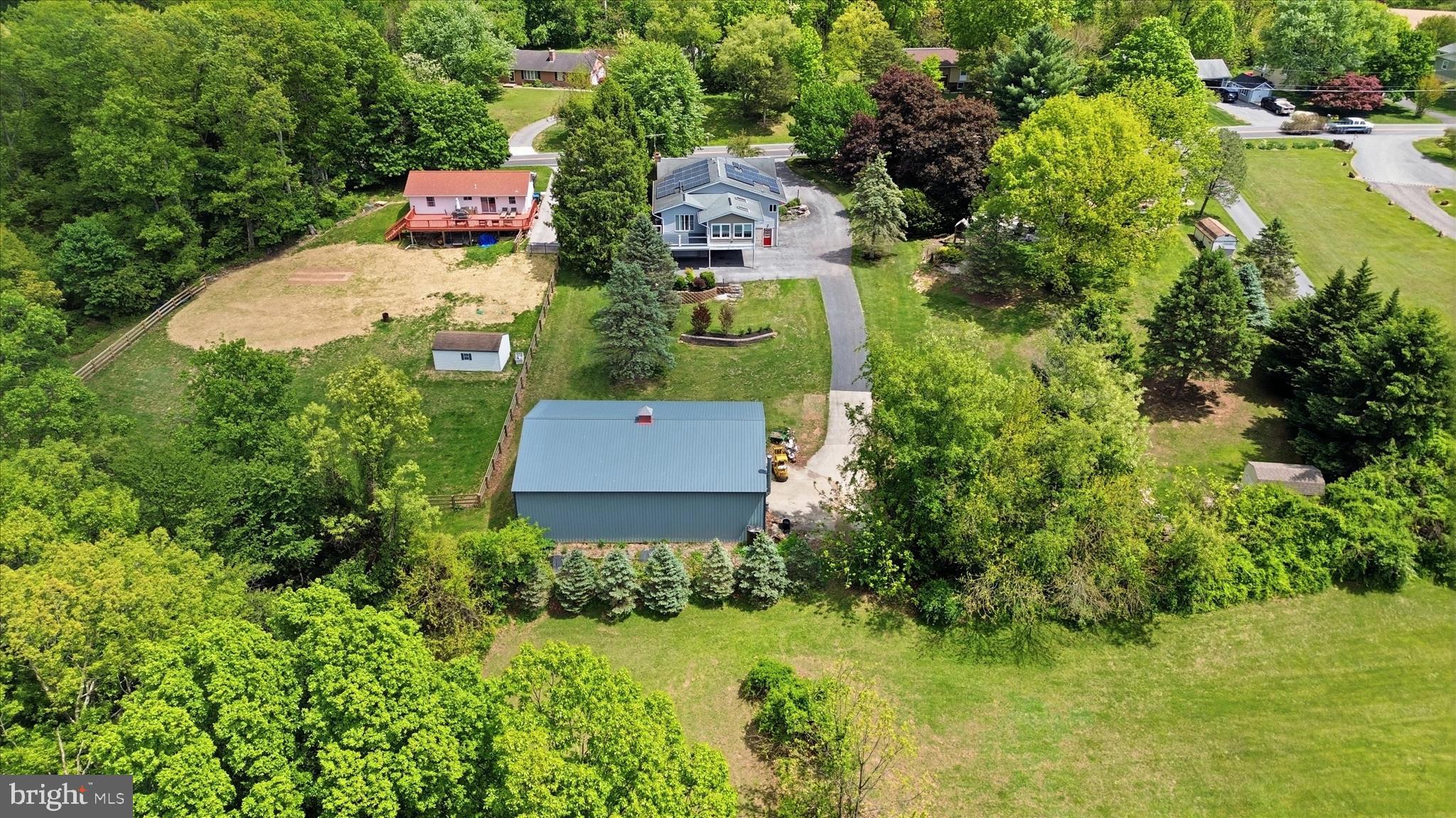 3204 Hooper Road New Windsor, MD 21776 - Photo 60 of 63 Aerial View of Home and