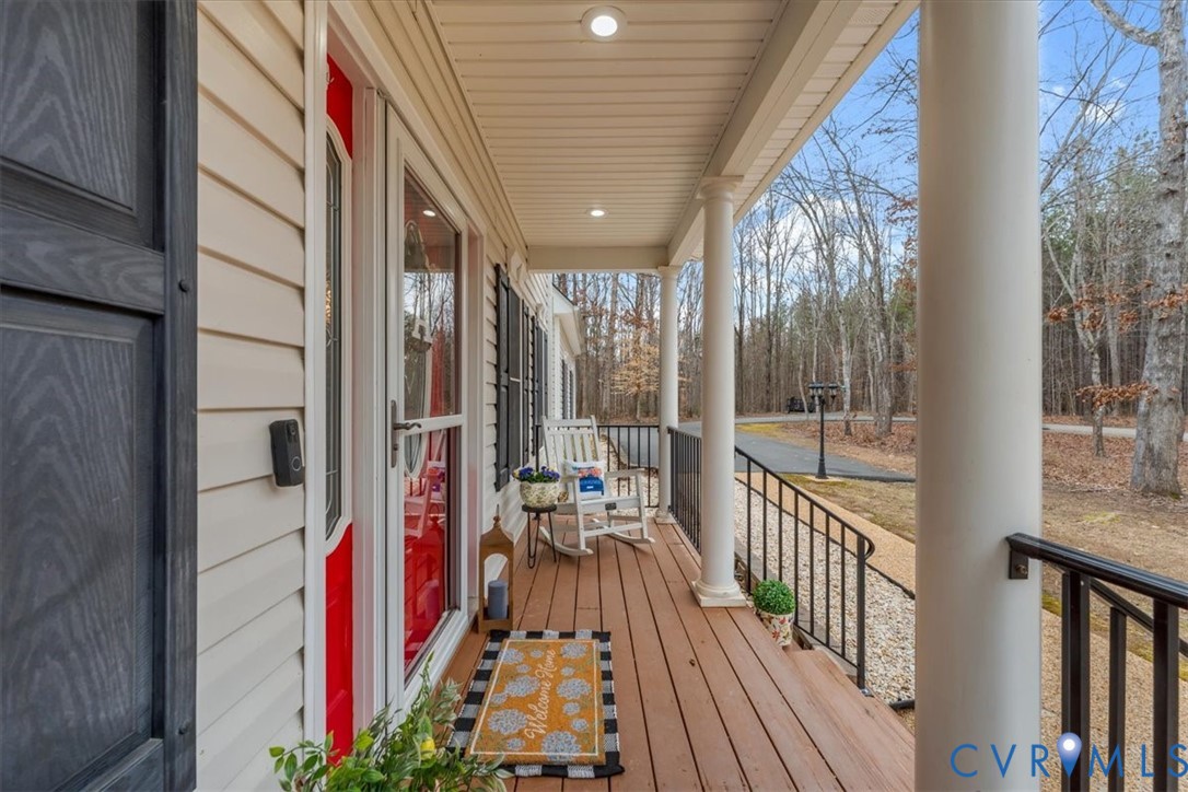 4308 A Three Bridge Road Powhatan, VA 23139 - Photo 55 of 76 Rear view of property featuring crawl space, a yar