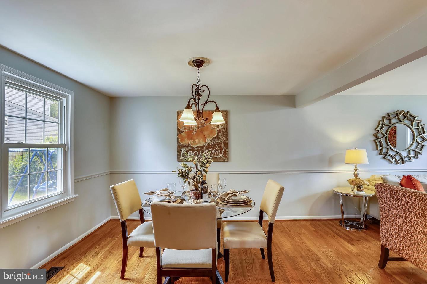 15428 Wembrough Street Silver Spring, MD 20905 - Photo 11 of 36 Dining Room Open to Living Room