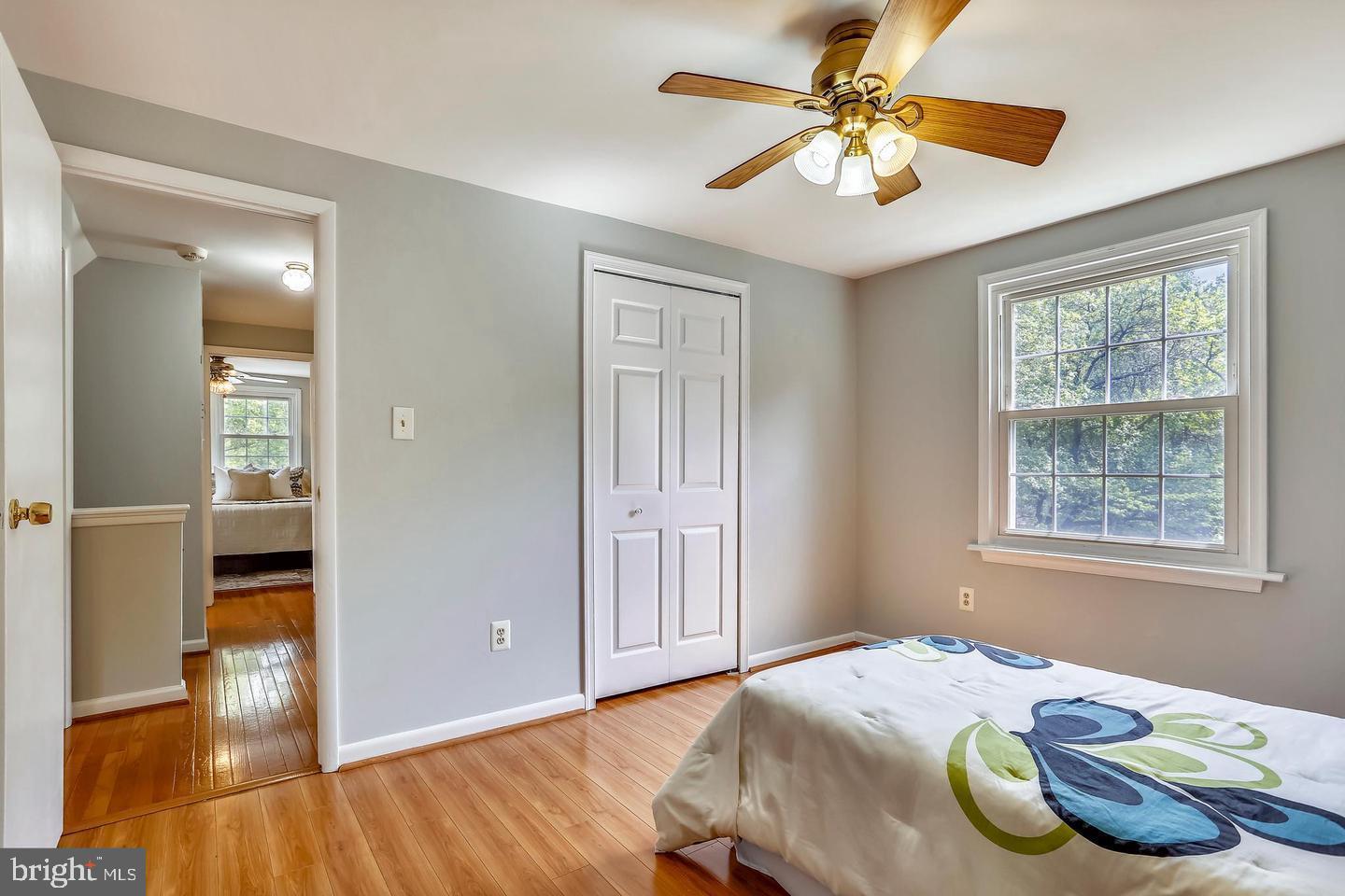 15428 Wembrough Street Silver Spring, MD 20905 - Photo 25 of 36 3rd Bedroom Window and Hallway view