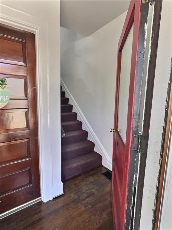 724 Washington Street, Unit 2 Sewickley, PA 15143 - Photo 14 of 18 a view of an entryway with wooden floor