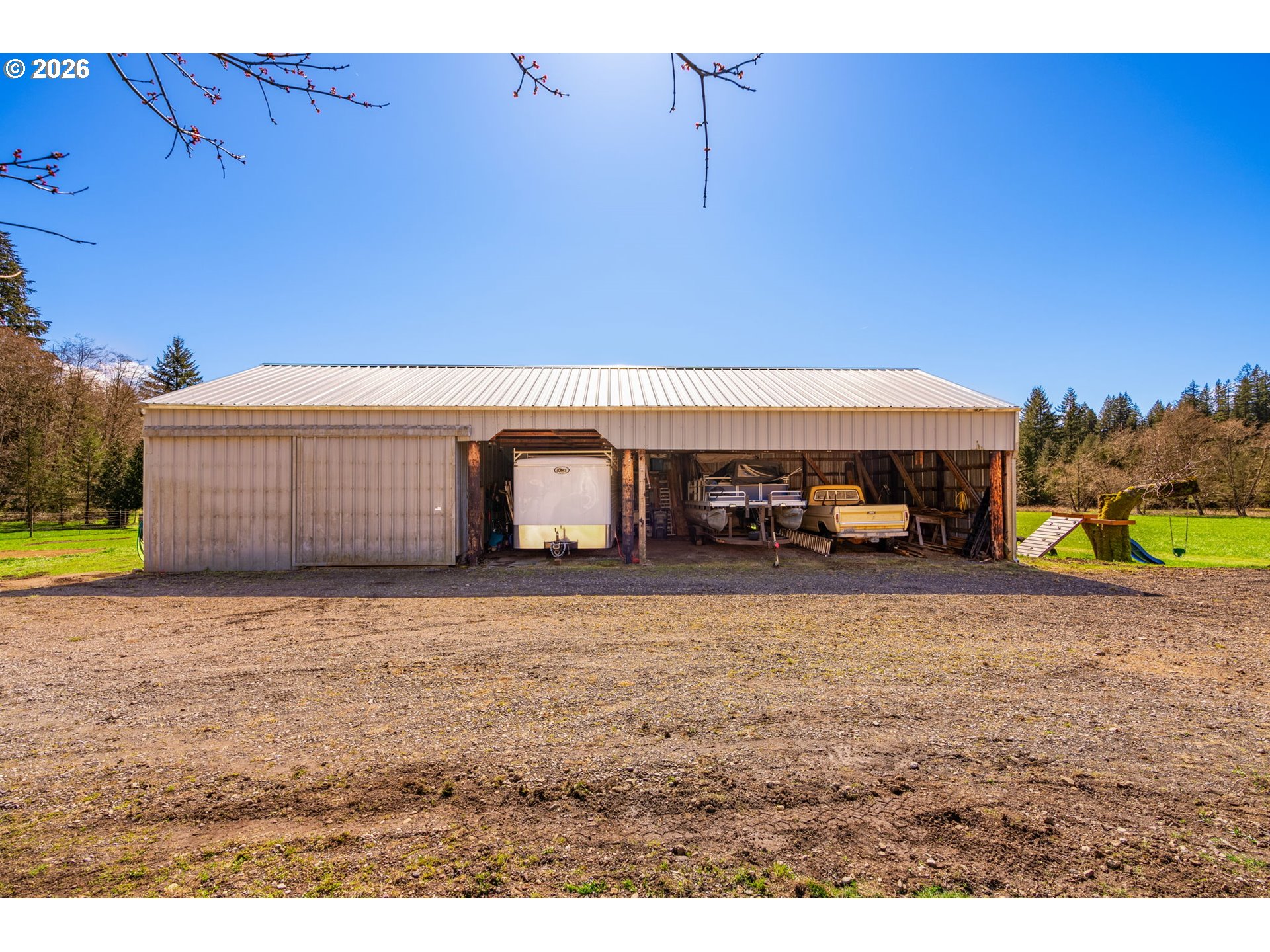 15052 Lewis River Road Ariel, WA 98603 - Photo 29 of 40 a view of a outdoor space with car