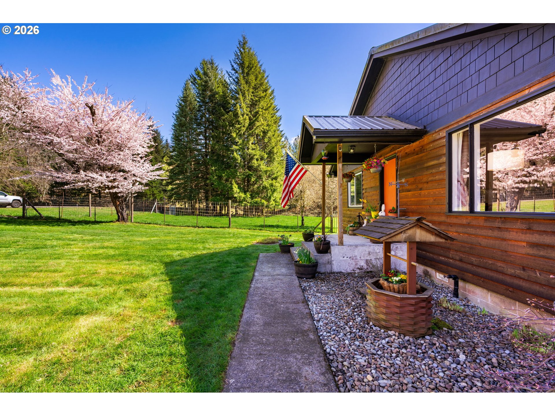 15052 Lewis River Road Ariel, WA 98603 - Photo 3 of 40 a view of a backyard with sitting area