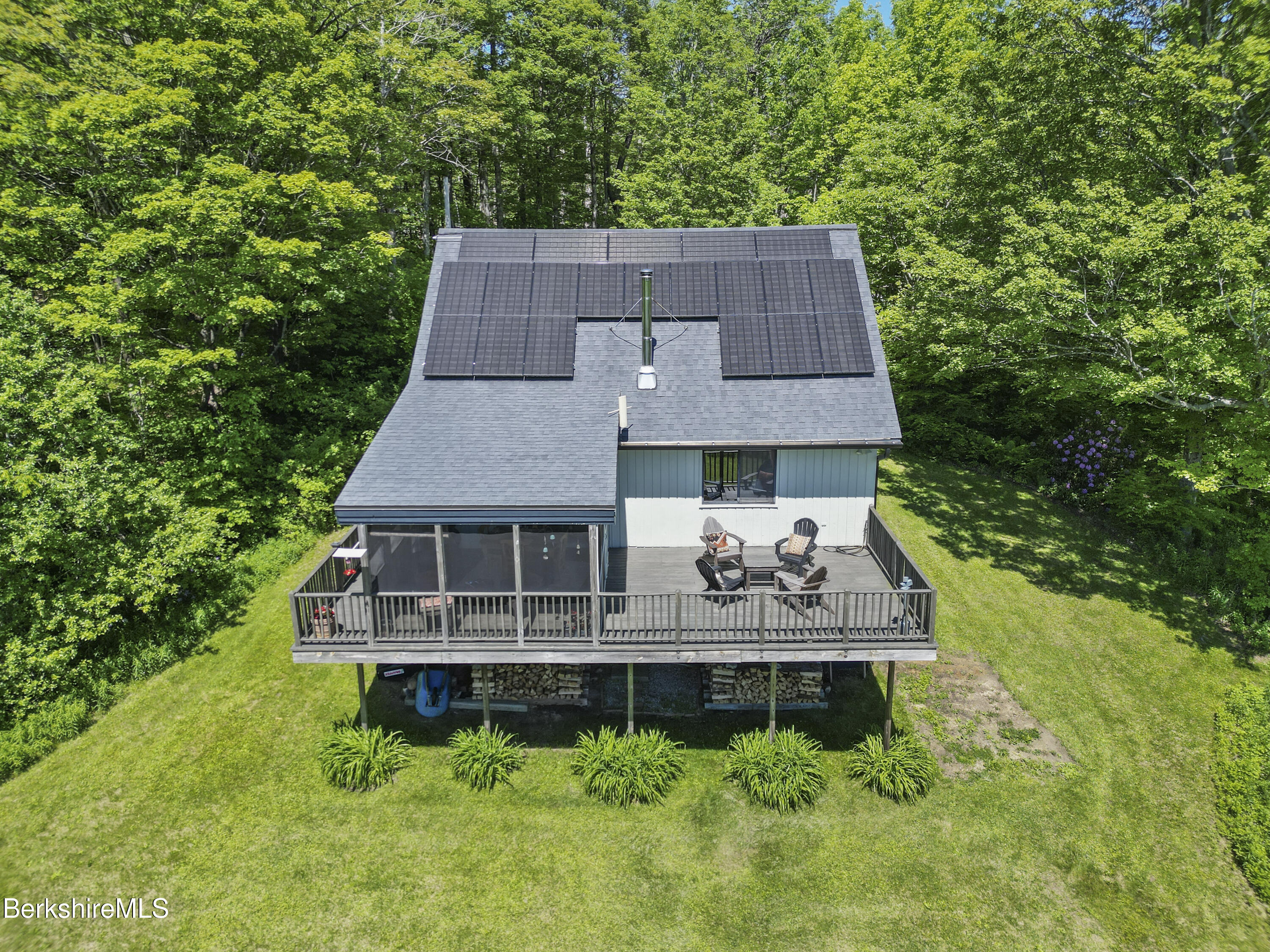 109 Stebbins Road Otis, MA 01253 - Photo 55 of 66 900 Aerial View