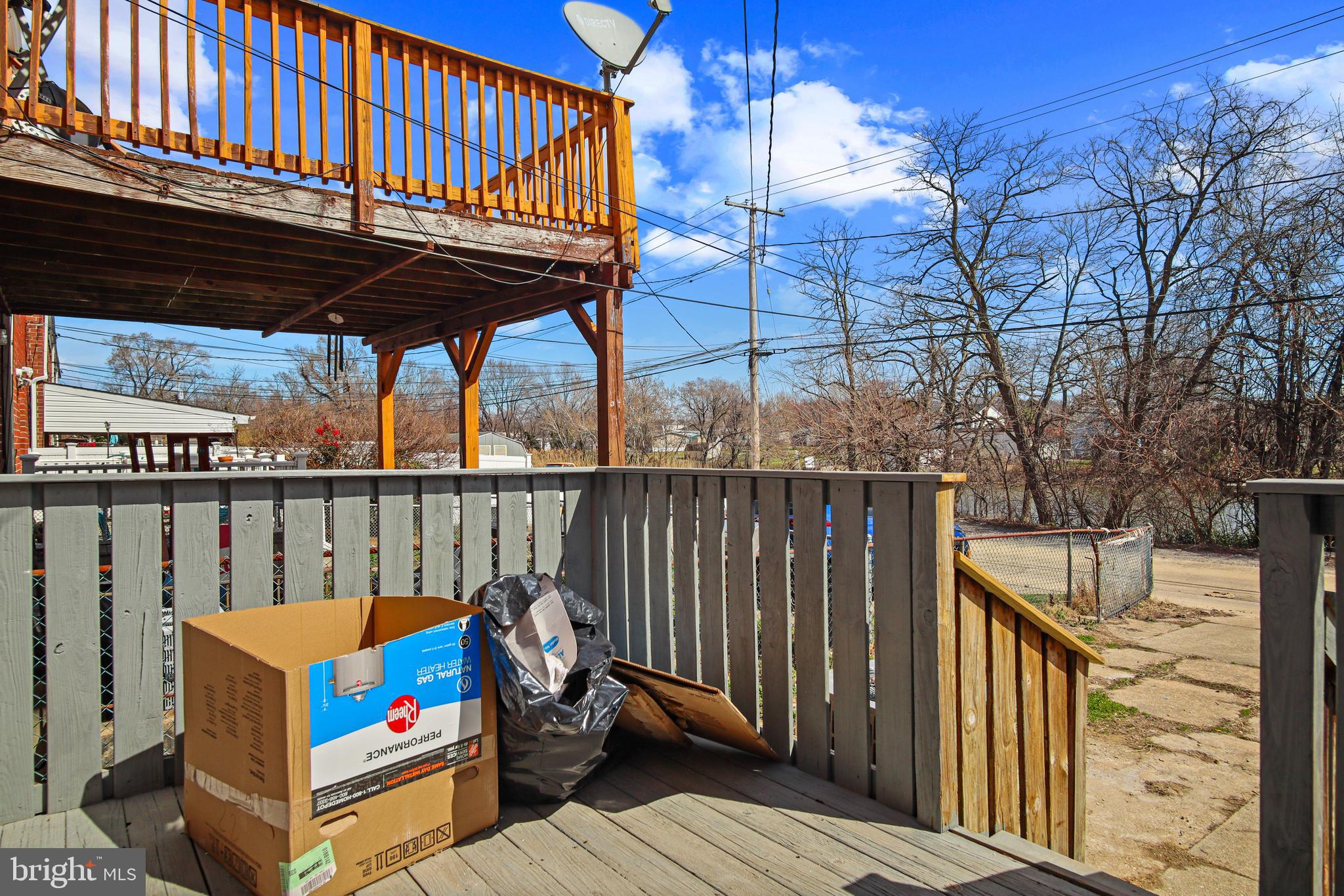 7841 Charlesmont Road Baltimore, MD 21222 - Photo 41 of 43 a view of a balcony with furniture