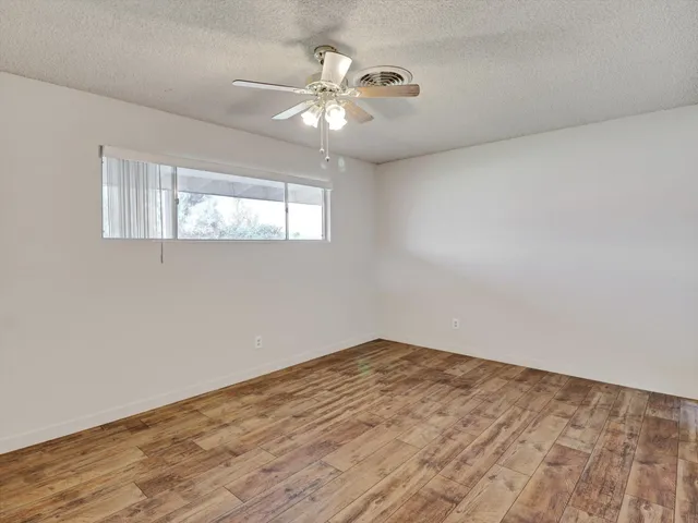 wooden floor in an empty room