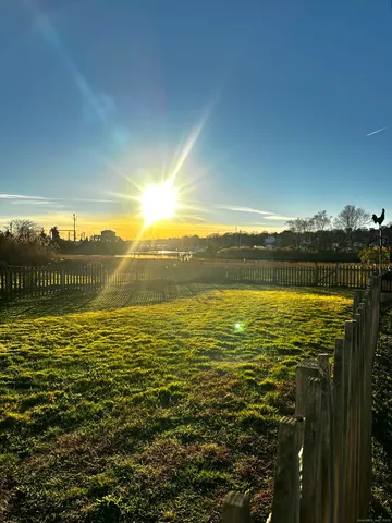 a view of an ocean from a city
