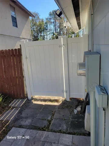 a view of water heater room