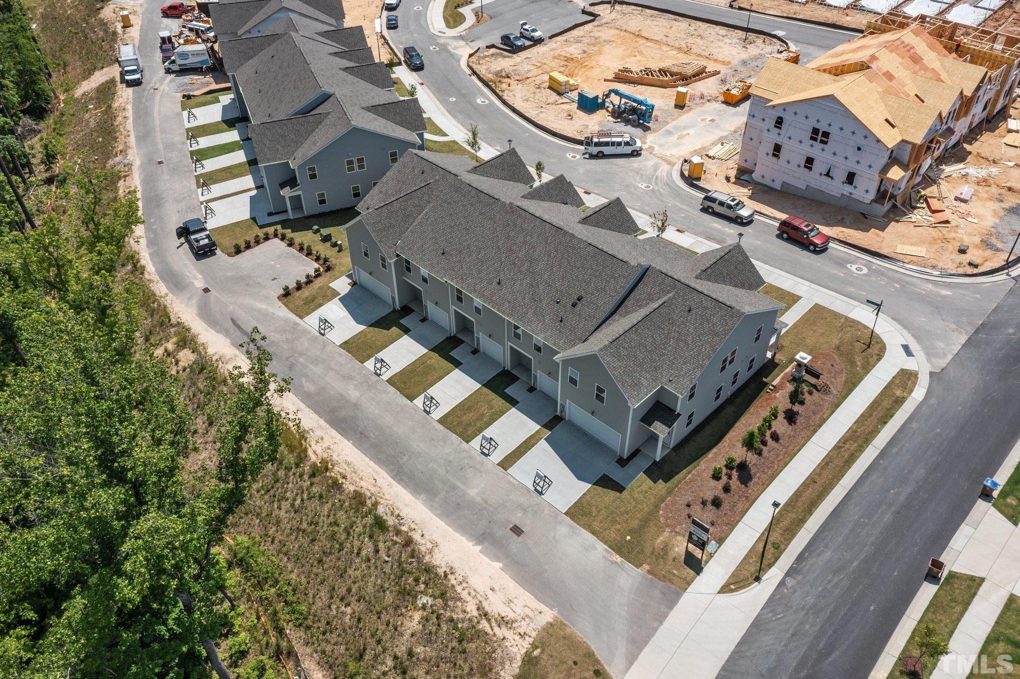 309 Spaight Acrs Way Wake Forest, NC 27587 - Photo 35 of 41 an aerial view of a residential houses with outdoor space
