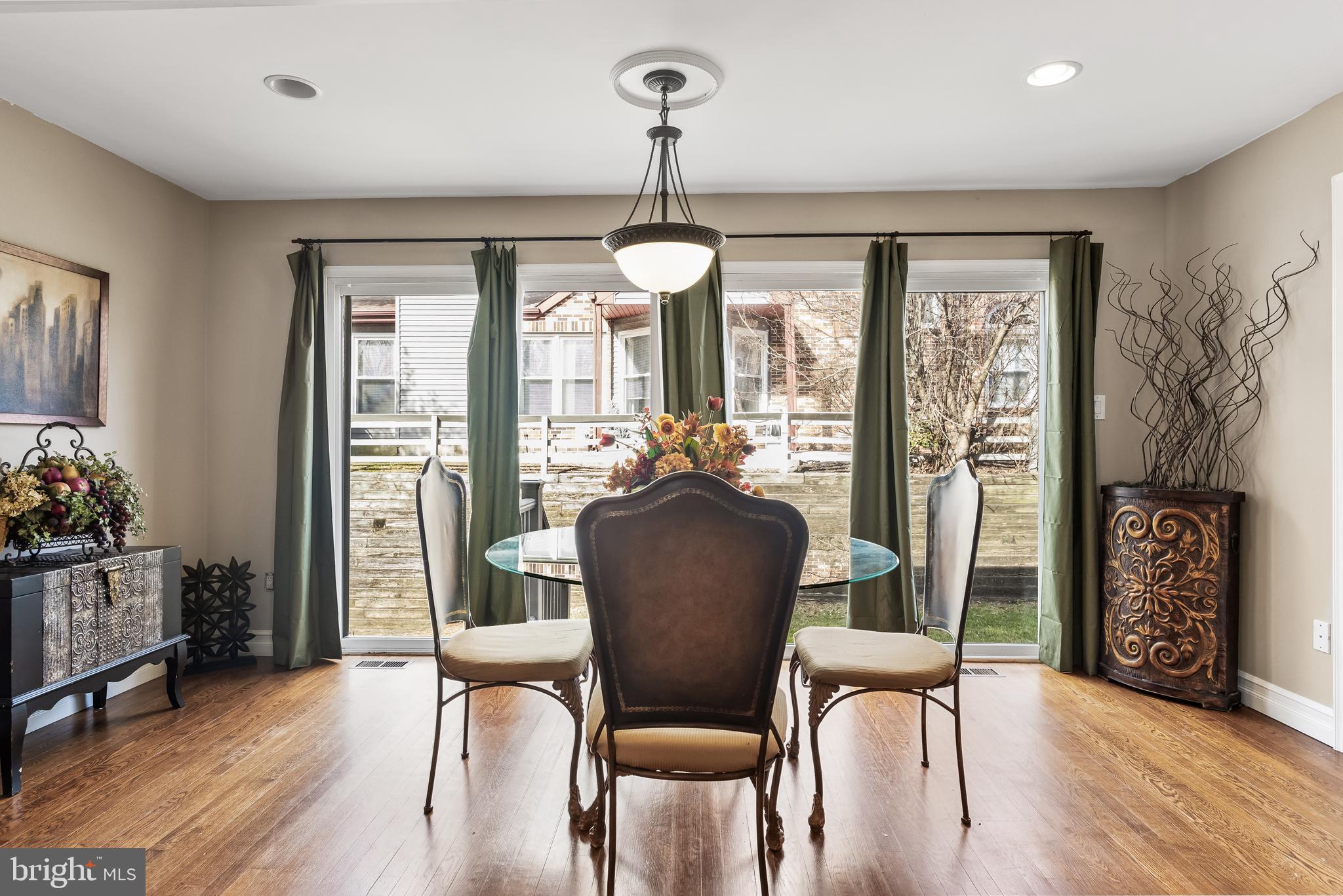 511 Chanticleer Cherry Hill, NJ 08003 - Photo 13 of 24 a view of a dining room with furniture window and wooden floor