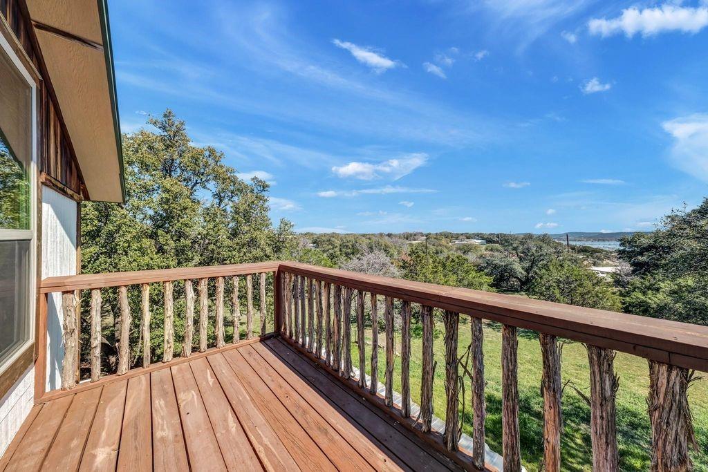 504 Doe Lane Graham, TX 76450 - Photo 18 of 27 a view of balcony with wooden floor