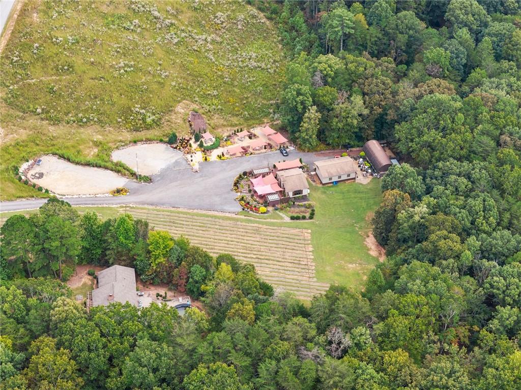 62 High Ridge Road Cleveland, GA 30528 - Photo 55 of 55 an aerial view of a house with a yard