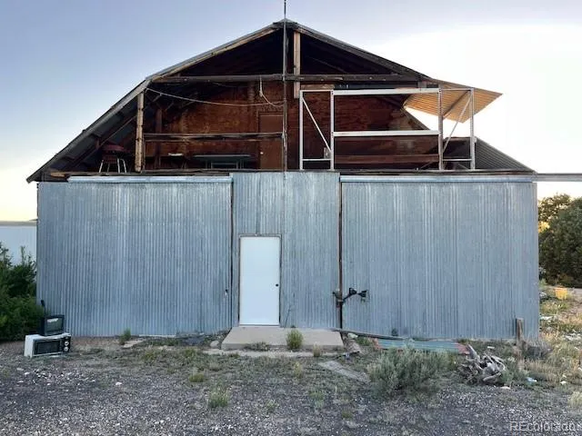 a view of front door