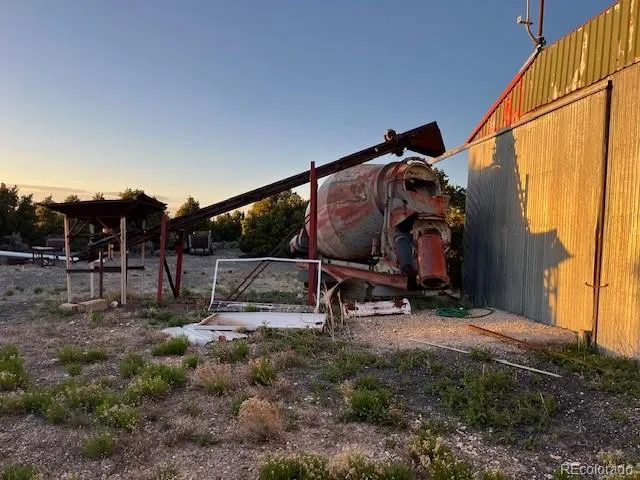 an outdoor space with patio